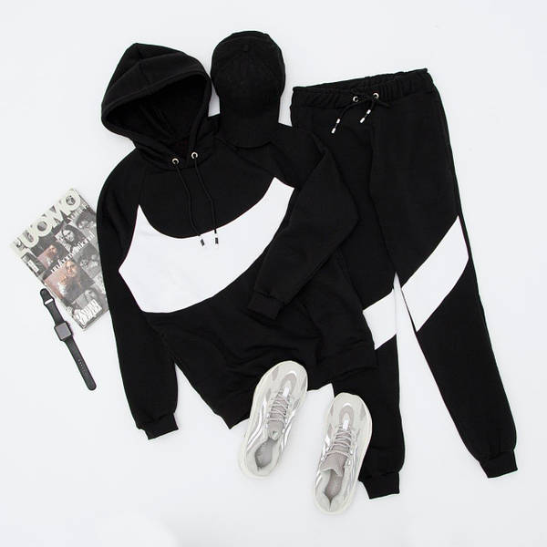 Nike tracksuit hotsell big swoosh