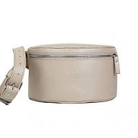 Сумка поясная женская кожаная бежевая The Wings TW-BeltBag-beige