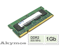 1GB DDR2 667/800MHz для ноутбуков