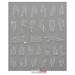 Слайдери для нігтів Nail stickers (Арт. TH-1107)