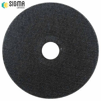 Універсальний відрізний диск для металу з прямим центром Sigma 125×1,2мм, фото 4