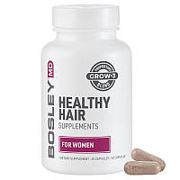 Дієтична добавка для росту здорового волосся у жінок Bosley Healthy Hair 60 капсул