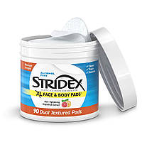 STRIDEX XL Face and Body Pads Диски против акне и прыщей для лица и тела 90 шт