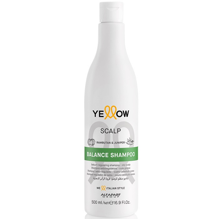 Балансуючий шампунь для жирної шкіри голови Yellow Scalp Balance Shampoo 500 мл