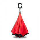 Вітрозахисна подвійна парасолька Wellamart, Червоний (Арт. 4687-2), фото 3