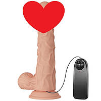 Вібратор Beautiful Encounter Buraq Vibrator Flesh, 24 см