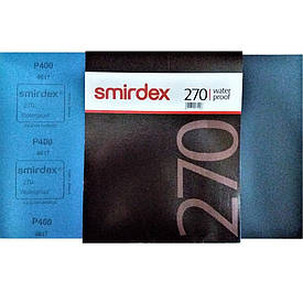 Абразивний водостійкий аркуш P400 на папері Smirdex 270 28×23см