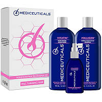 Набір для стимуляції росту волосся у жінок, тонке волосся Mediceuticals For Women Kit Fine (Folligen 250 ml - Cellagen 125 ml -