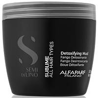 Глина-детокс для шкіри голови Alfaparf Milano Semi Di Lino Sublime Detoxifying Mud 500 мл