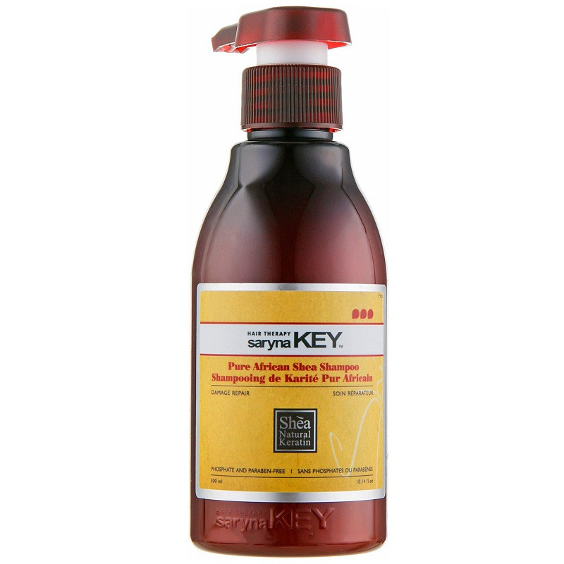 Відновлюючий шампунь Saryna Key Damage Repair Pure African Shea Shampoo 300 мл