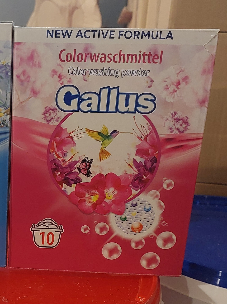 Пральний порошок для кольорових тканин Gallus Color 650г (10 прань)