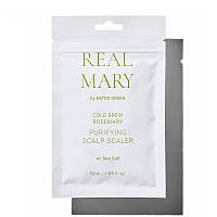 Очищающая маска для кожи головы с морской солью Rated Green Real Mary Cold Brewed Rosemary Purifying Scalp