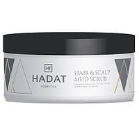 Очищающий скраб с морской солью для волос и кожи головы Hadat Cosmetics Hair and Scap Mud Scrub 300 мл