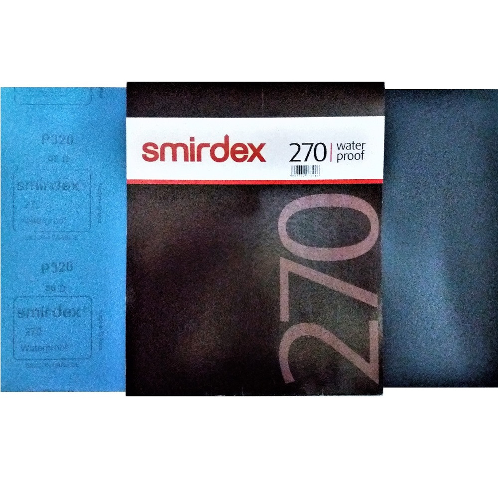 Абразивний водостійкий аркуш P320 на папері Smirdex 270 28×23см