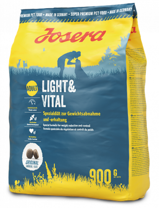 Сухий корм Josera Light & Vital Дієтичний для дорослих собак із зайвою вагою 900 г, фото 1