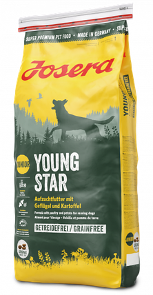 Сухий корм Josera Young Star для цуценят віком від 8 тижнів 12.5 кг, фото 1