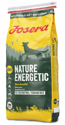 Сухий корм Josera Nature Energetic беззерновий для дорослих активних собак 12.5 кг, фото 1