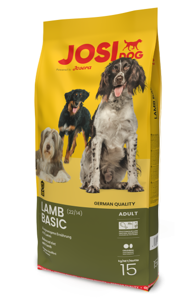 Josera JosiDog Lamb Basic дієта з м'ясом ягняти 15 кг