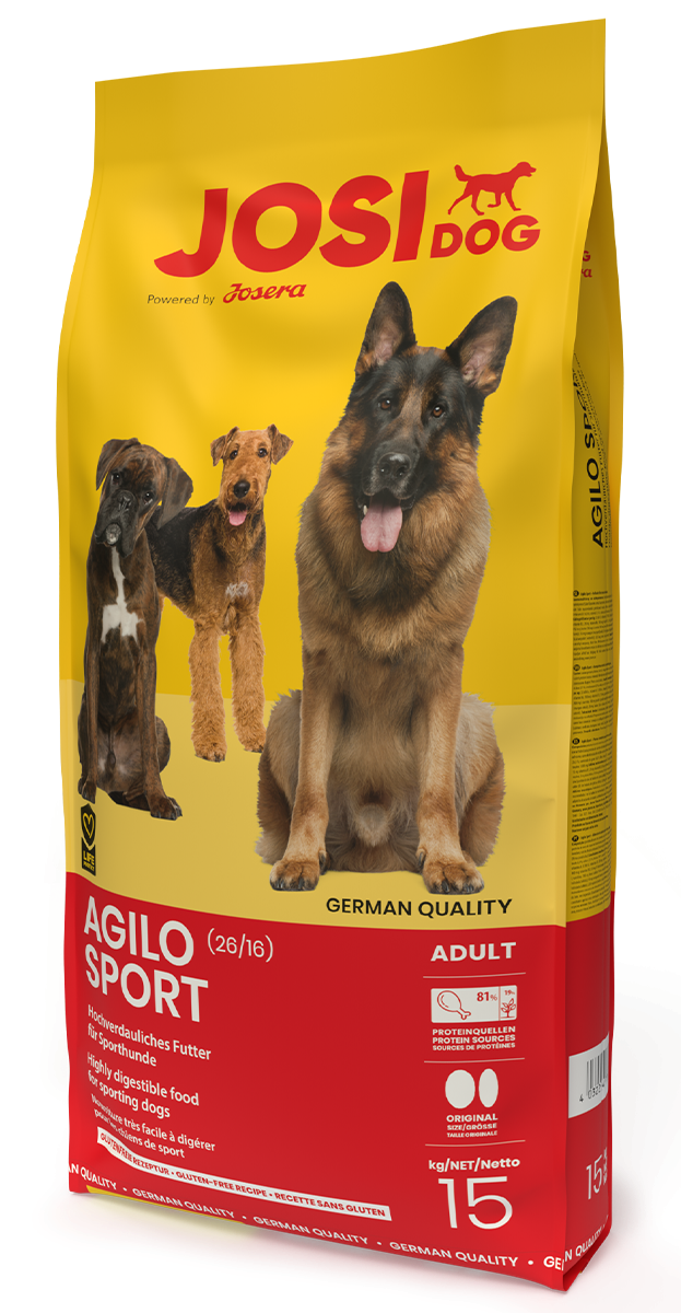 Josera JosiDog Agilo Sport для спортивних собак 15 кг
