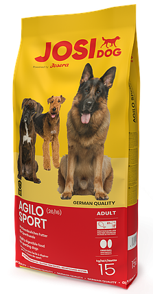 Josera JosiDog Agilo Sport для спортивних собак 15 кг, фото 1