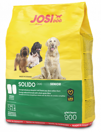 Josera JosiDog Solido для менш активних і старших собак 900 г, фото 1