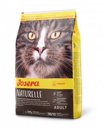 Сухий корм Josera Naturelle беззерновий для стерилізованих кішок з фореллю та сочевицею 2 кг, фото 1