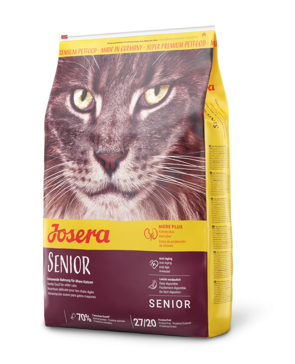 Корм Josera Senior для літніх кішок, які страждають на хронічну ниркову недостатність 10 кг