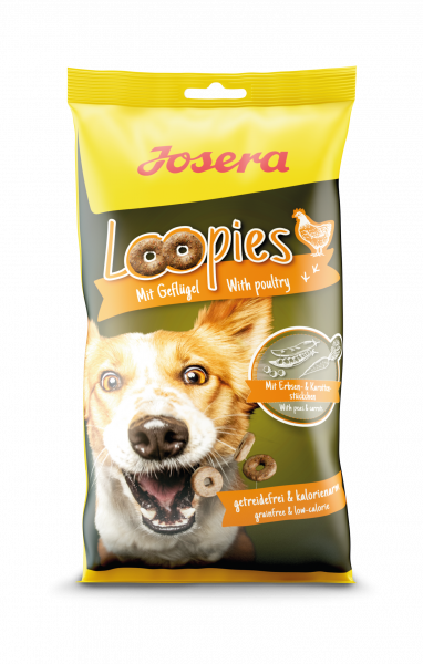 Josera Dog Loopies Geflugel Ласощі для собак Лупіс з домашньою птицею 150 г