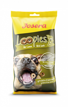 Josera Dog Loopies Lamm Ласощі для собак Лупіс з ягням 150 г, фото 1