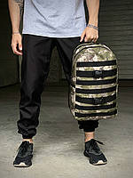 Рюкзак мужской Wellberry Fazan V2 камуфляж, городской рюкзак, спортивный рюкзак для мужчин, прочный рюкзак