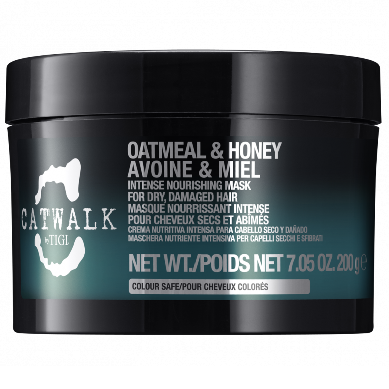 Інтенсивна маска для живлення сухого та ламкого волосся Tigi Catwalk Oatmeal & Honey Nourishing Mask 200 г