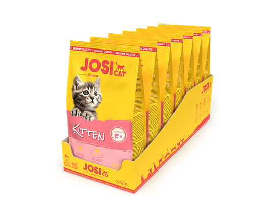 Сухий корм Josera JosiCat Kitten для кошенят або вагітності та лактації 7 * 650 г (4,55 кг), фото 1