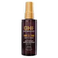 Незмивна сироватка-шовк для волосся CHI Deep Brilliance Olive&Monoi Shine Serum