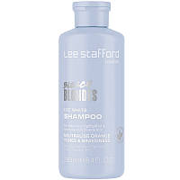 Тонуючий шампунь для освітленого волосся Lee Stafford Bleach Blondes Ice White Toning Shampoo 250 мл