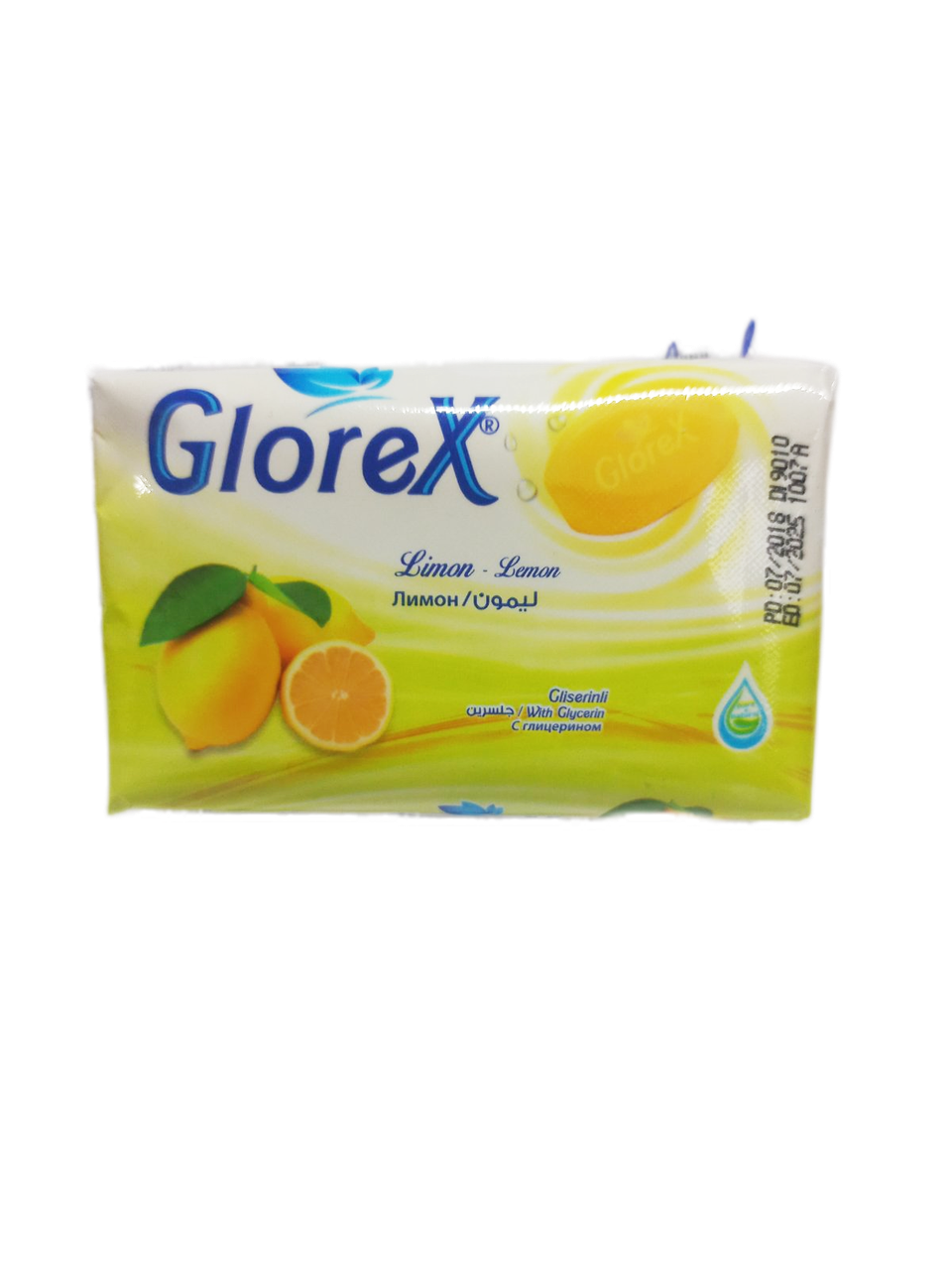 Тверде мило GloreX лимон 90 г