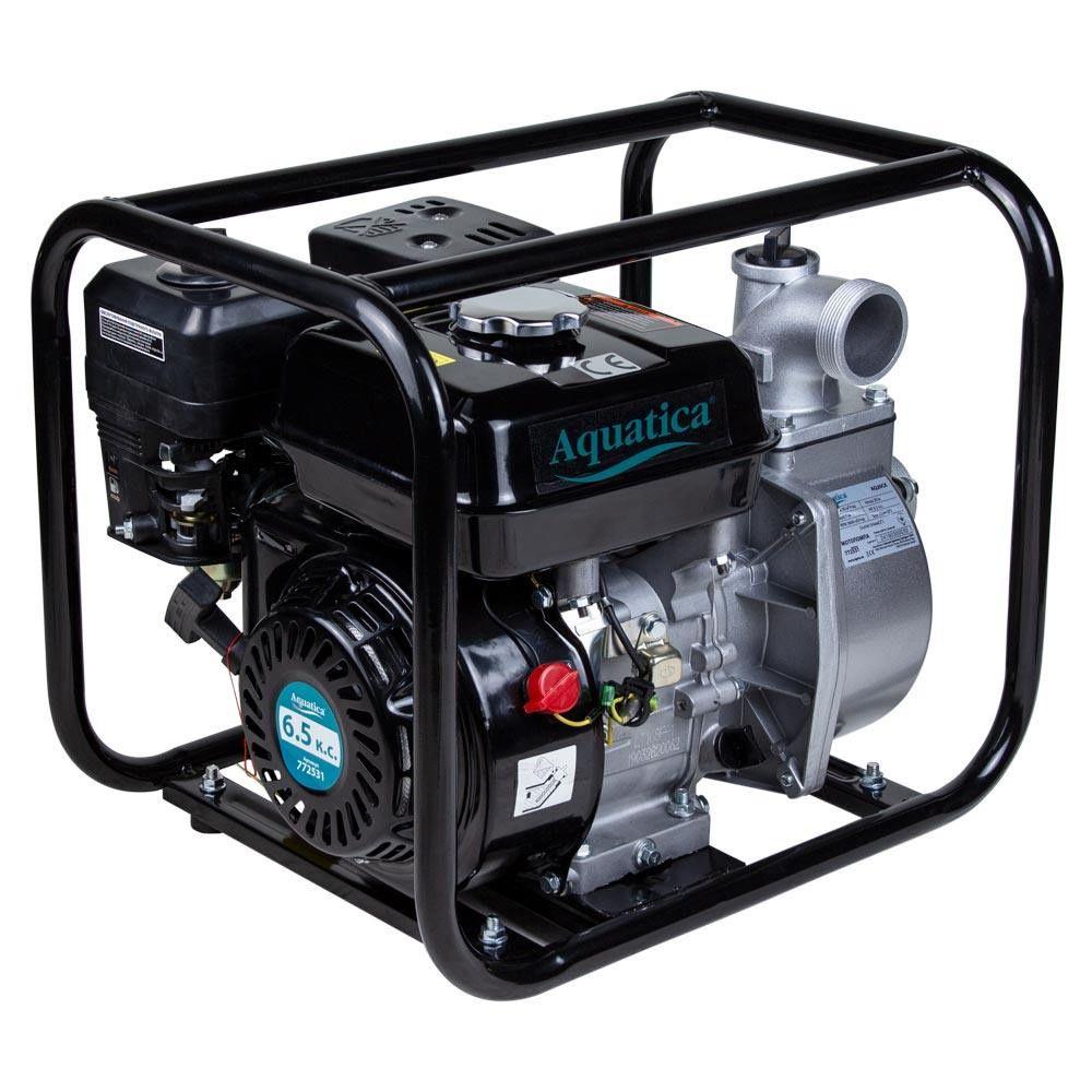Мотопомпа AQUATICA AQ20CX (772531) 6.5л.с. Hmax 26м Qmax 30м³/год (4-х тактний)