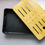 Мініатюрна пластикова чабань (Чайна дошка) 32 см * 18 см, фото 2