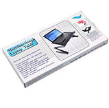 Столик трансформер для ноутбука, складана підставка з алюмінія, Сріблястий, фото 7