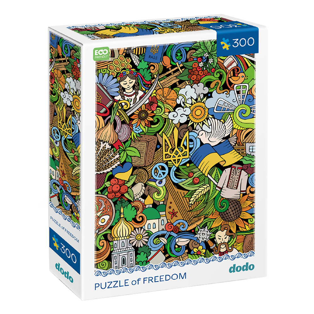 Пазл "Український настрій", 300 елементів Dodo (4820198240714)