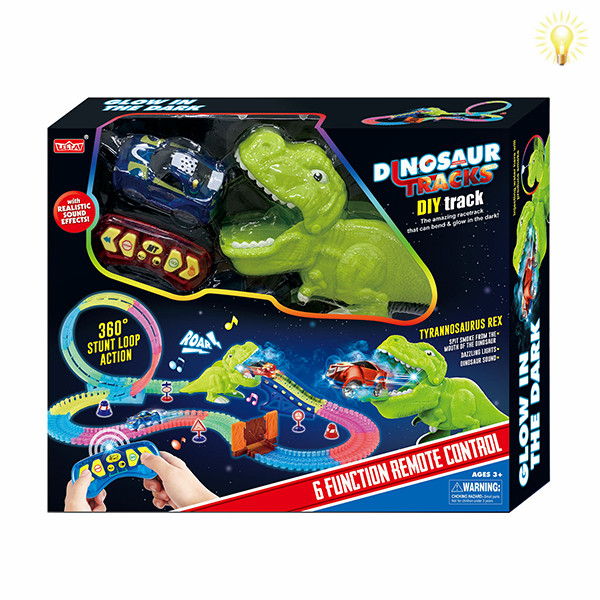 Гоночний трек "Великий динозавр" на радіокеруванні 164 143 деталі