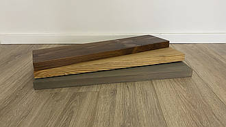 Полиця дерев'яна на стіну в стилі LOFT