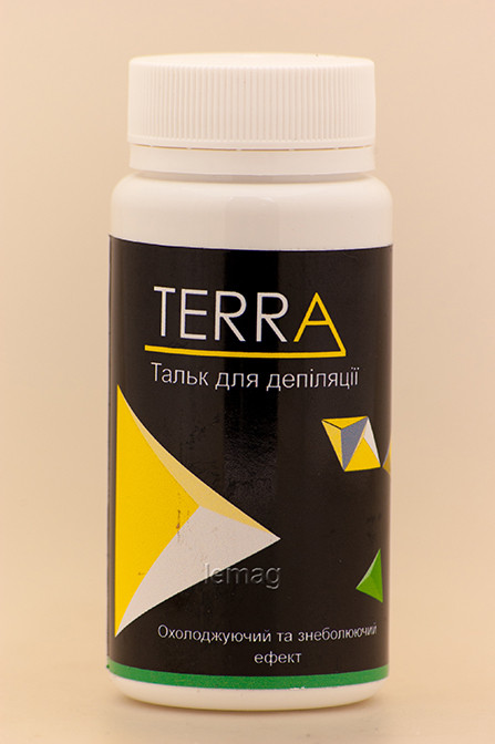 TERRA Тальк з знеболюючим ефектом, 100 г, фото 1