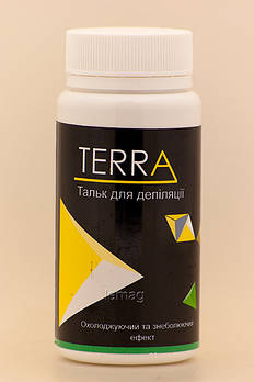 TERRA Тальк з знеболюючим ефектом, 100 г