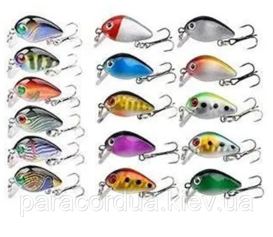 Набір Воблерів (16 штук)