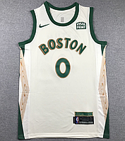 Баскетбольная майка Тейтум 0 Бостон Селтикс Jayson Tatum Boston Celtics City Edition 2023/24 Nike Dri-FIT