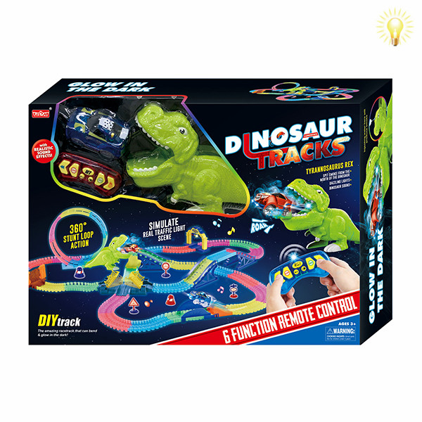 Гоночний трек "Великий динозавр" на радіокеруванні 169 339 деталей