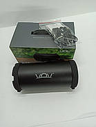 Переносна акумуляторна bluetooth колонка VOV-S11BK із флешкою, фото 4