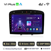 Junsun 4G Android магнітолу для Peugeot 408 308 308S 2012 -2020 2ГБ ОЗУ + 32 + 4G