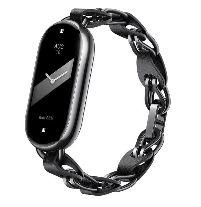 Ремінець - ланцюжок Xiaomi Smart Band 8 Chain Strap чорний BHR7298CN