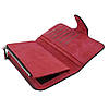 Стильний гаманець замшевий клатч (19 х 10,5 х 2 см) Baellerry Forever Темно-червоний / Жіночий гаманець з еко замші, фото 2
